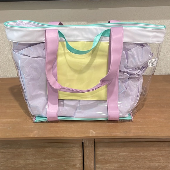 Stoney Clover Lane x Target Collection Transparent/Clear Tote Beach Bag - Picture 2 of 2
